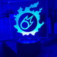 FFXIV Acrylic Desk Light/Night Light