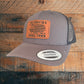 Small Town Leather Patch Hat