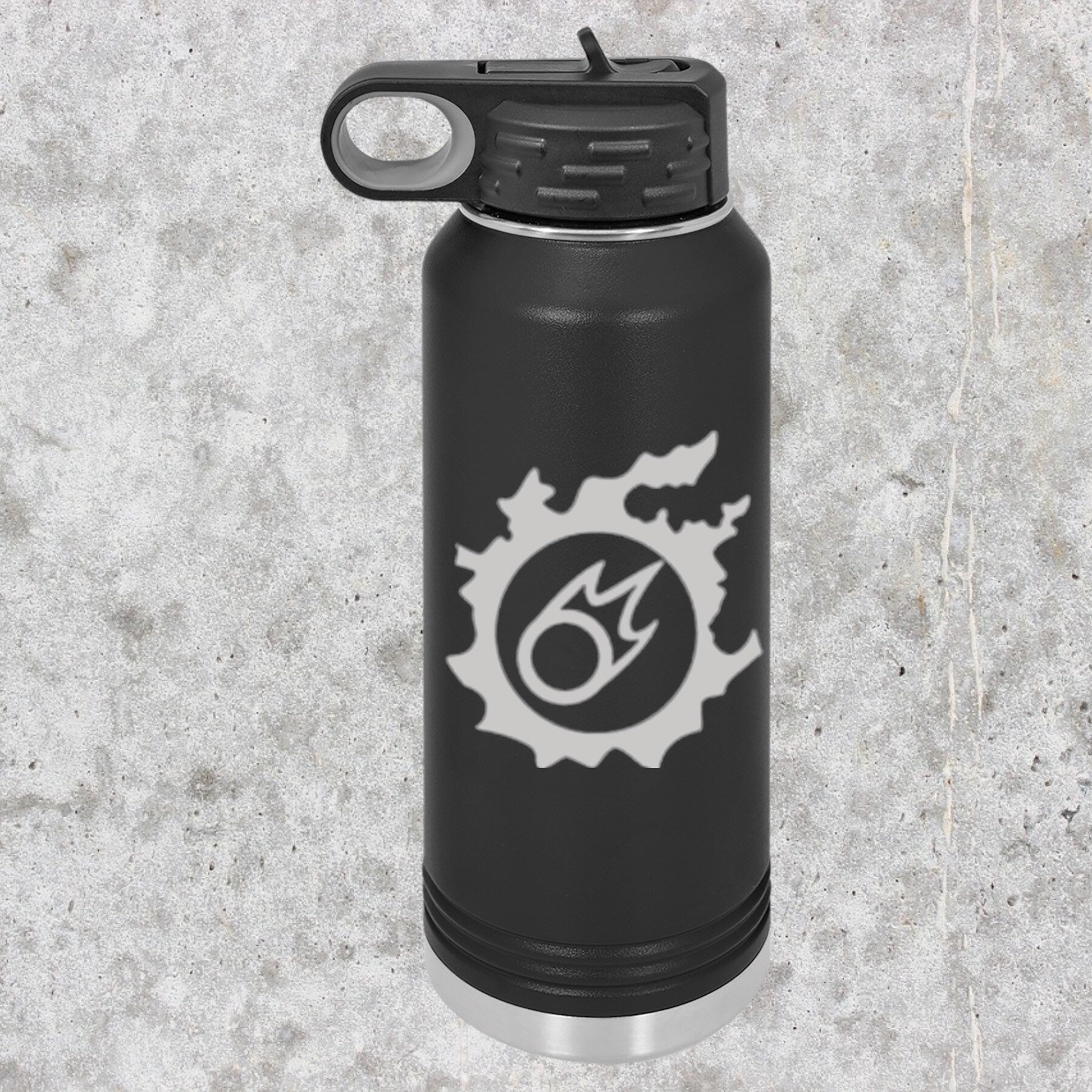 Customizable FFXIV Job Bottle w/ Straw (32oz)