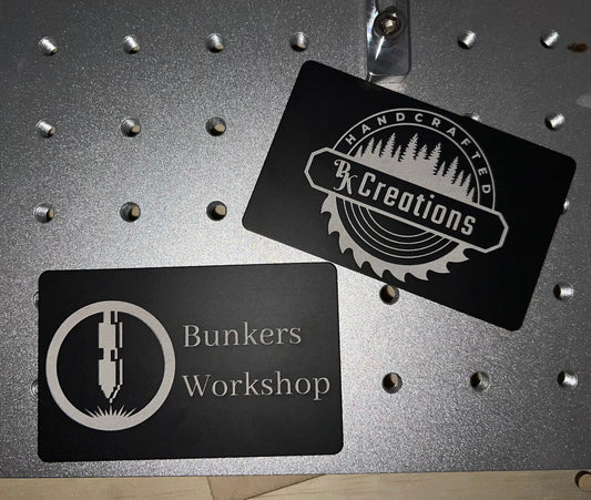 Customized Aluminum Business Cards