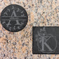 Custom Slate Coasters | House Warming Gift | Wedding Gift | Closing Gift | Realtor Gift | Couples Gift |