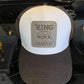 King & Queen of the Camper Leather Patch Hat