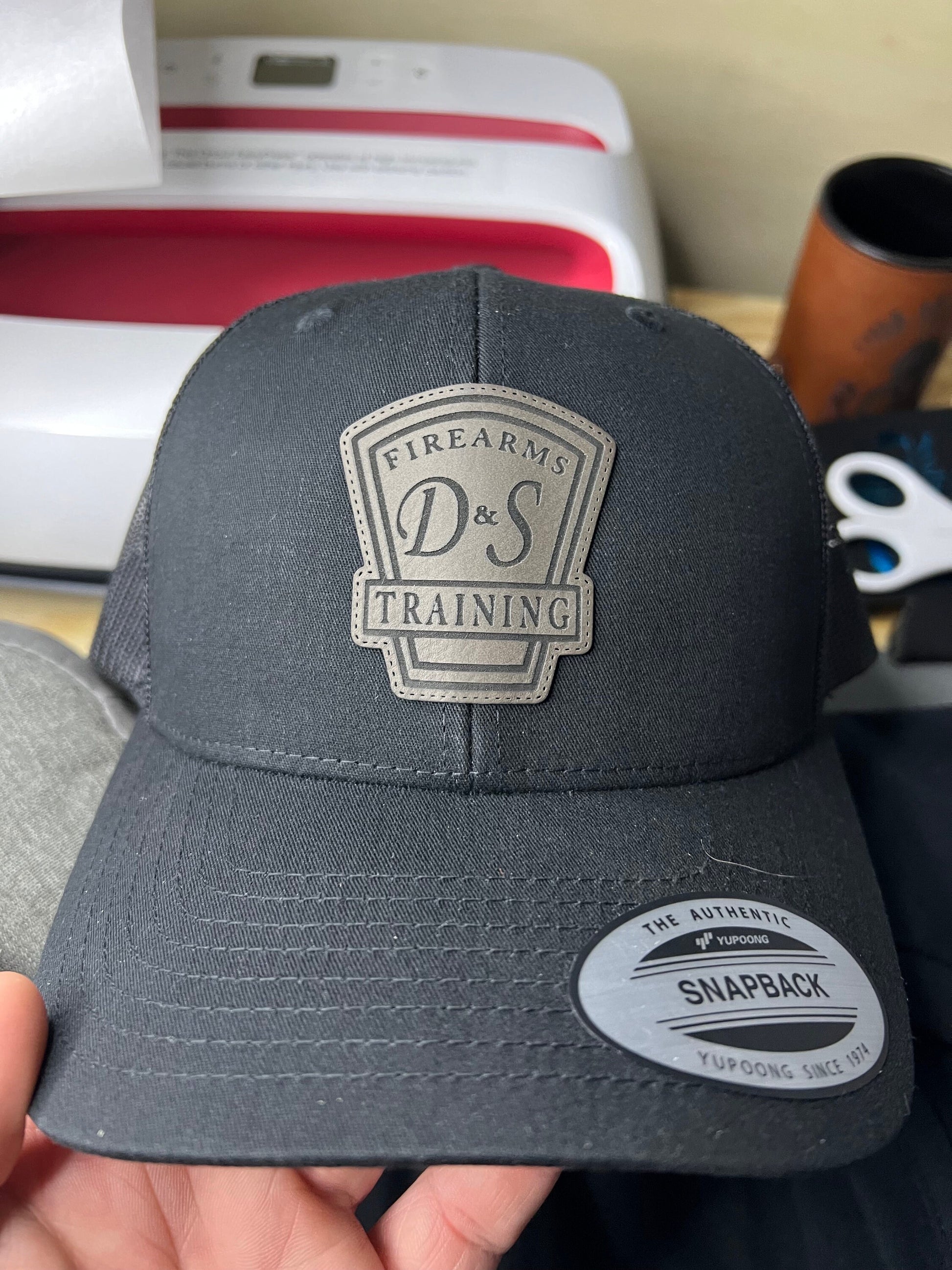 Custom Branded Leather Patch Hat