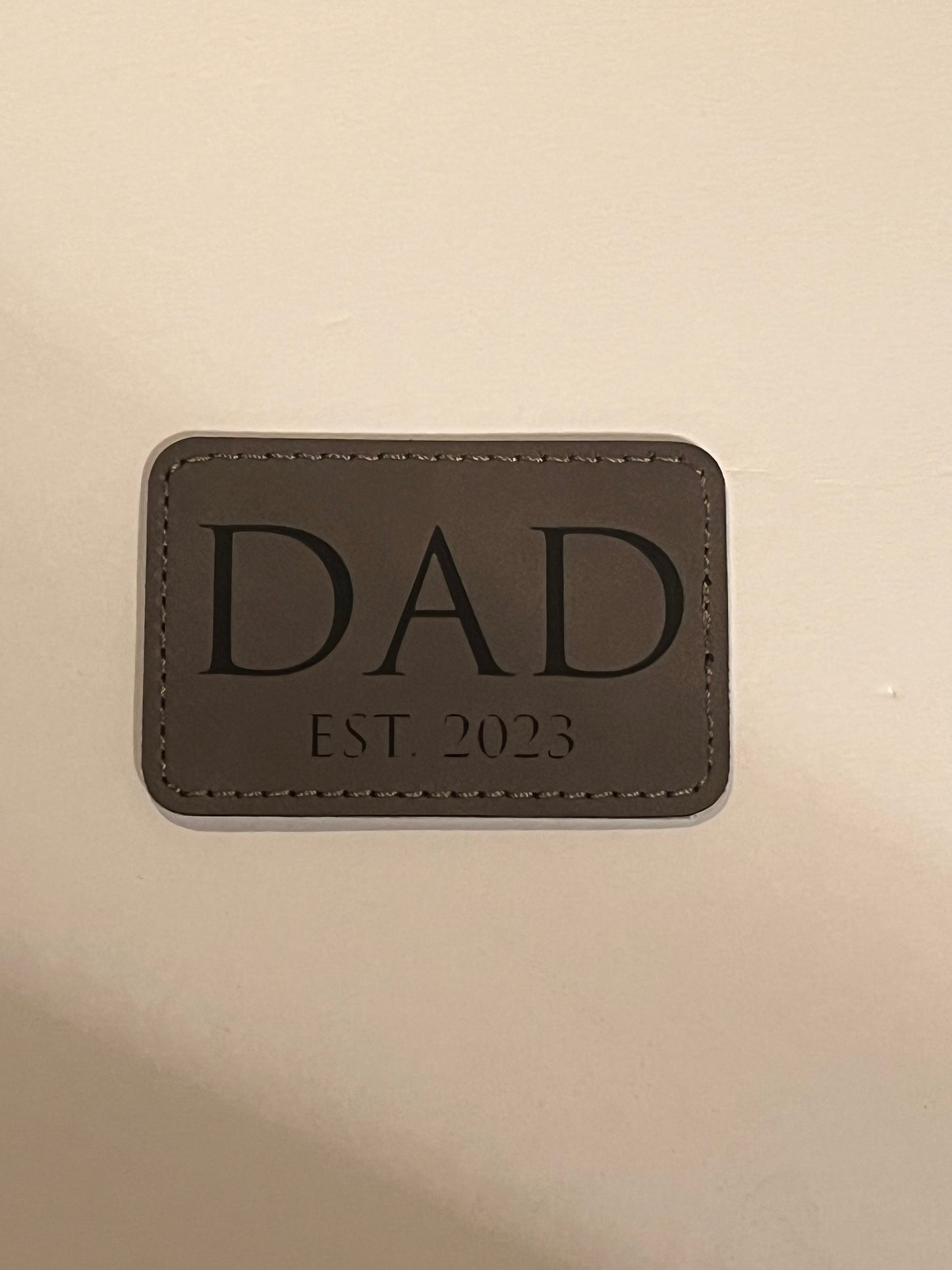 Custom Leather Patch DAD Hat | Trucker Hat | Fathers day| |Fathers day gift|